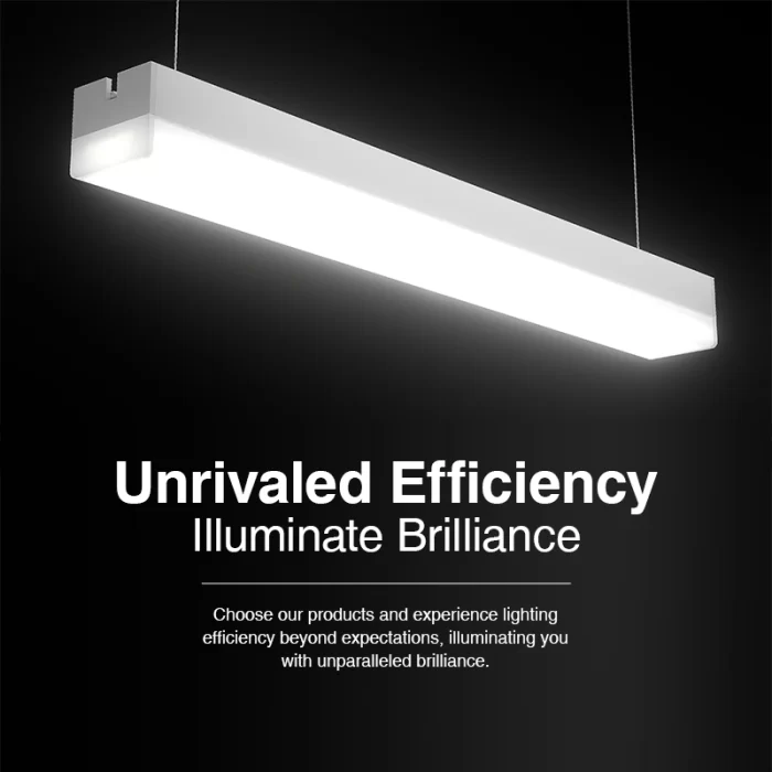 LED Linear Pendant Light -  White/30w/4000k/3900lm/120˚ - KOSOOM MLL004-A_L0403B-Linear Lights--04