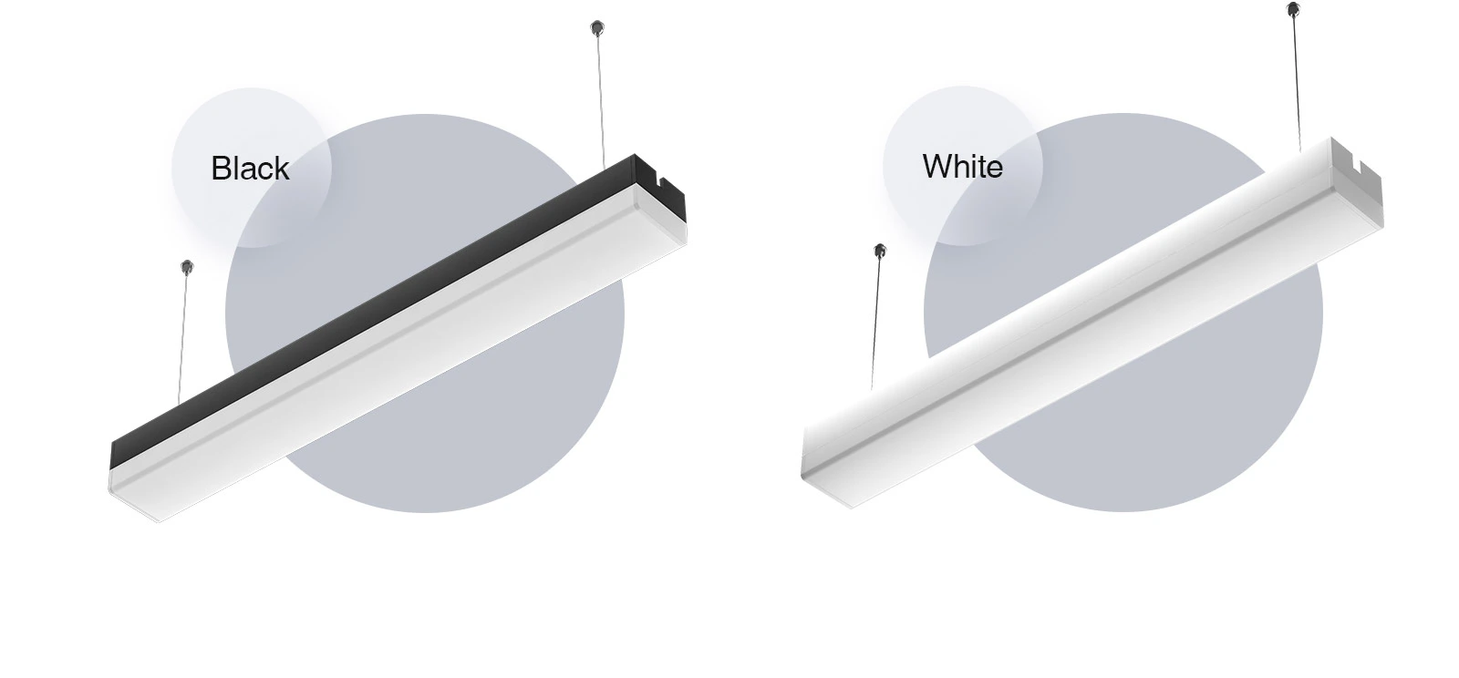 LED Linear Pendant Light - White/30w/4000k/3900lm/120˚ - KOSOOM MLL004-A_L0403B-All Products--07