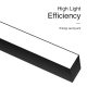 LED Linear Light - Black/40W/4000K/4700lm - Kosoom SLL003-A_L0202N-Surface Mounted LED Linear Lights--02