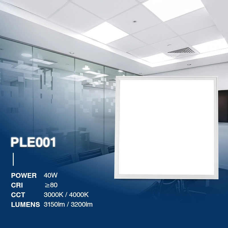 LED Panel Light - Side Light Emitting - 40w/3000k/3150lm - KOSOOM PE0107-All Products--02F