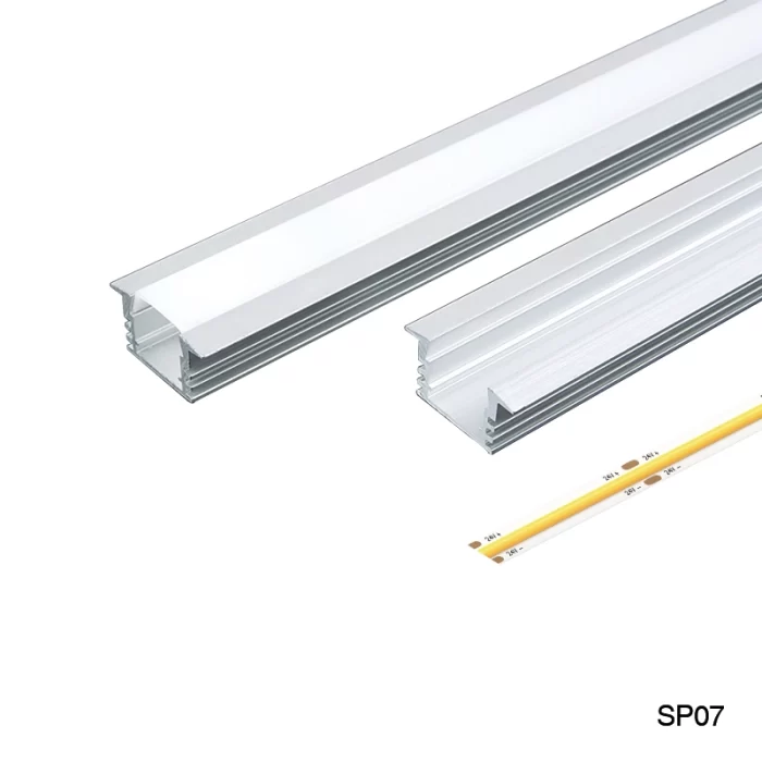 LED Profile with Compressed Covers and Caps / L2000*W15.1*H15.1mm - Kosoom STL003_SP07-Retail Store Lighting--03