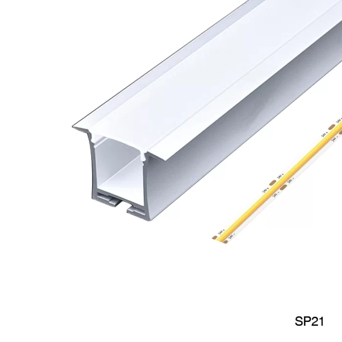 LED Profile with Compressed Covers and Caps / L2000*W36*H27.6mm - Kosoom STL003_SP21-Restaurant Lighting--03
