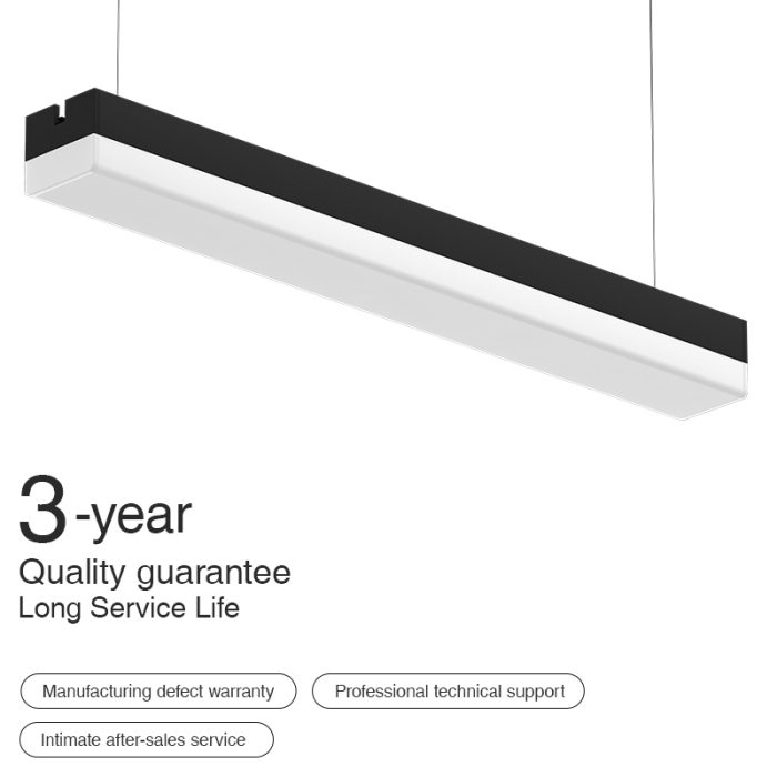LED Linear Light - Black/40W/3000K/3690lm/120˚ - Kosoom MLL003-A_L0301N-Office Lighting--05