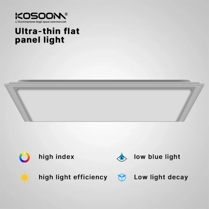 LED Panel Light - Side Light Emitting - 40w/3000k/3150lm - KOSOOM PE0107-All Products--06