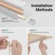 COB LED Strip Lights - Strisce LED COB - 4000K/1230lm/M - Kosoom STL002-S0205-12v LED Strip Lights--07