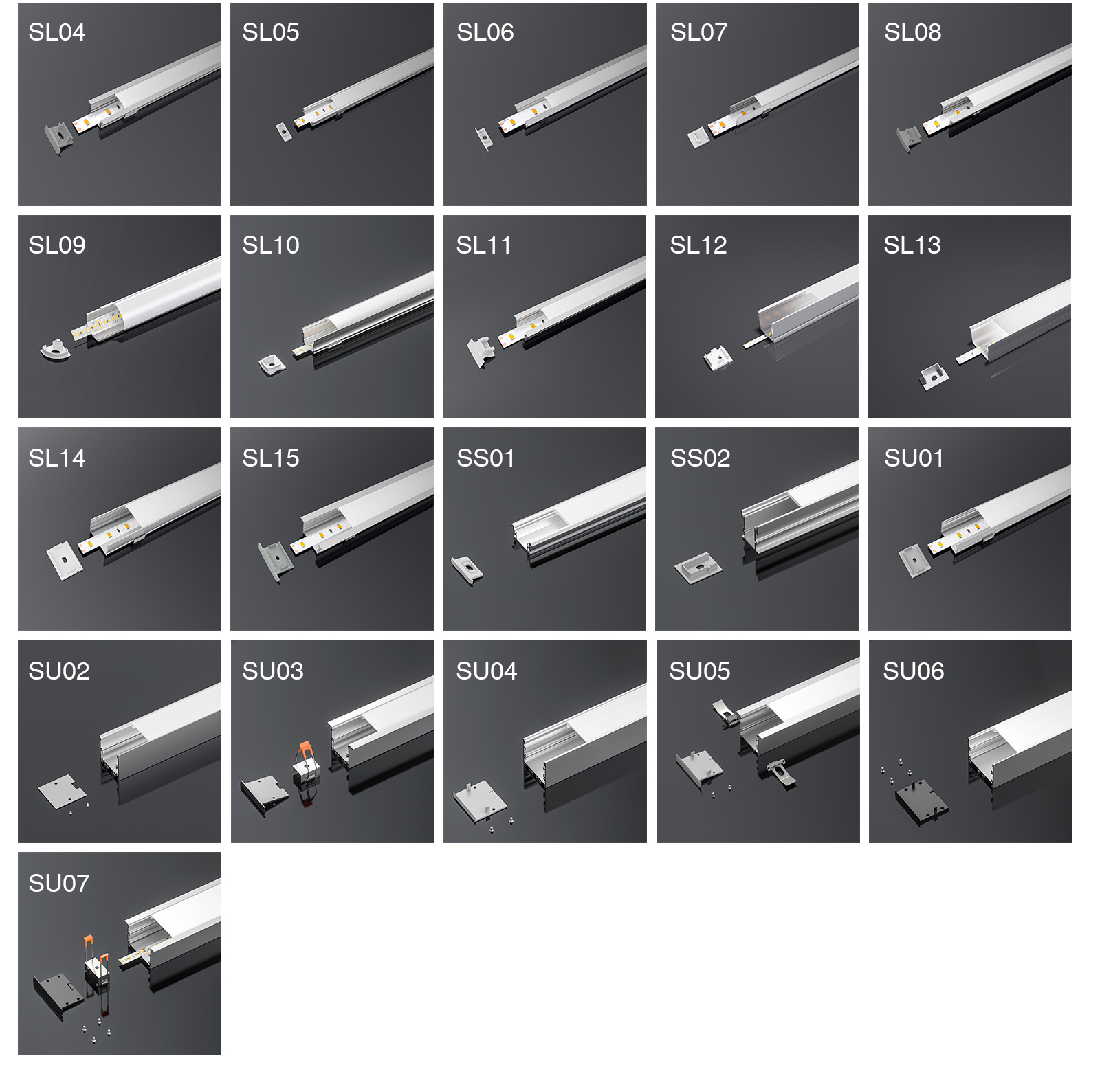 COB LED Strip Lights - Strisce LED COB - 6000K/1280lm/M - Kosoom STL002-S0206-All Products--07