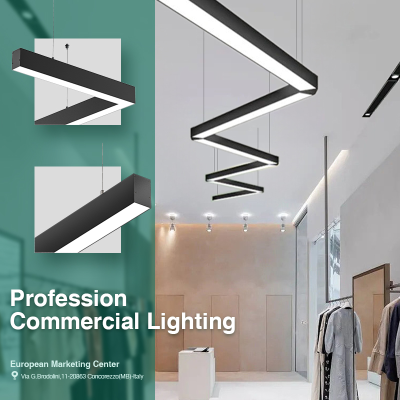 LED Linear Light -White/40W/3000K/4300lm - Kosoom SLL003-A_L0201B-Office Lighting--07
