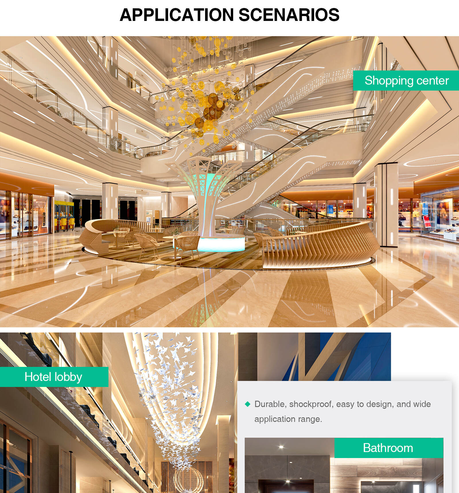 COB LED Strip Lights - Strisce LED COB - 4000K/1230lm/M - Kosoom STL002-S0205-Cuttable LED Light Strips--13