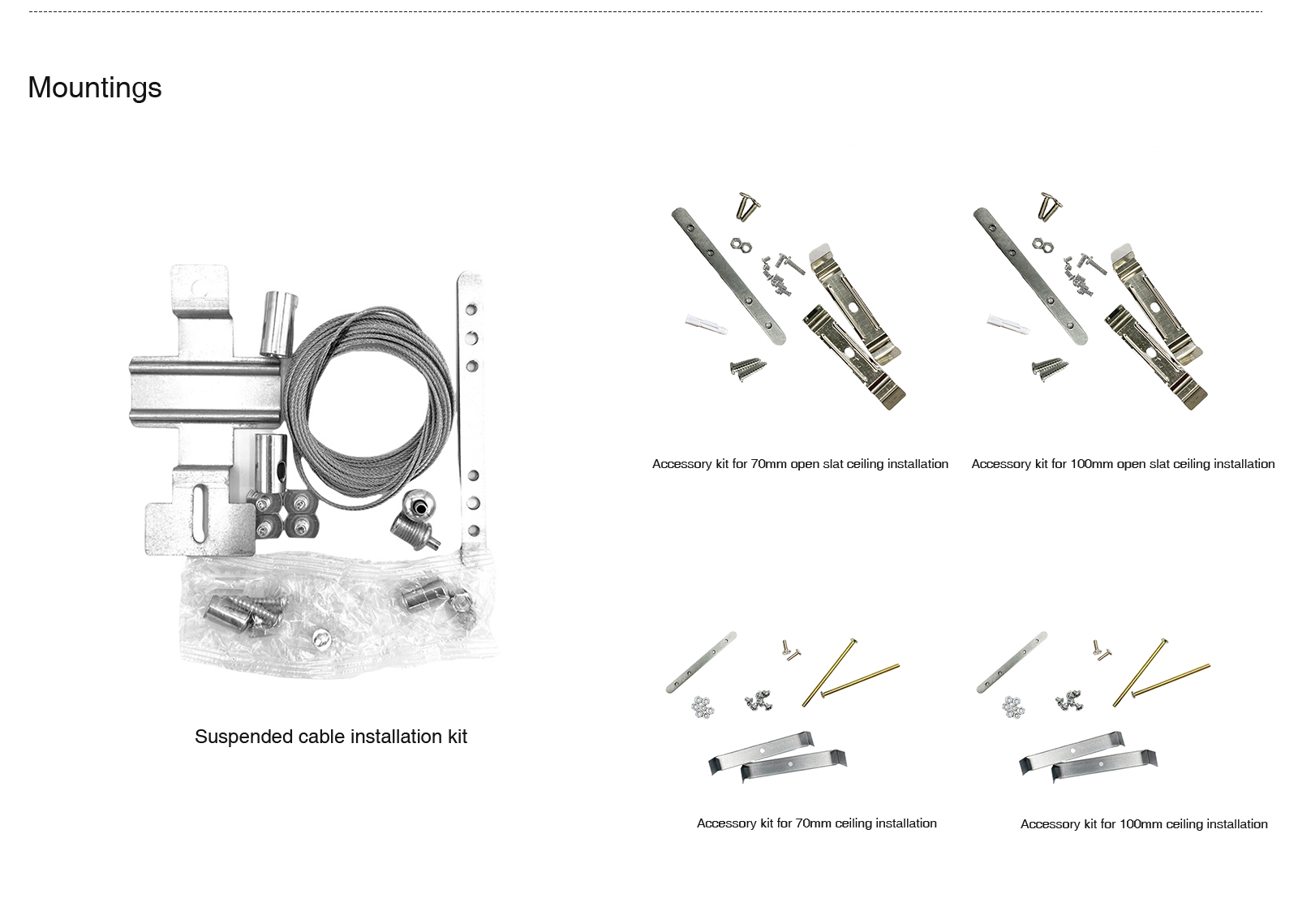 LED Linear Light - White/6W/3000K/590lm/130˚/100*100mm - Kosoom MLL003-A_L0311B-Kitchen Linear Lighting--standard book11