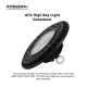 High Bay LED Lights - Black/150W/6000k/17300/110˚ - Kosoom U0104-High Bay Warehouse Lighting--05