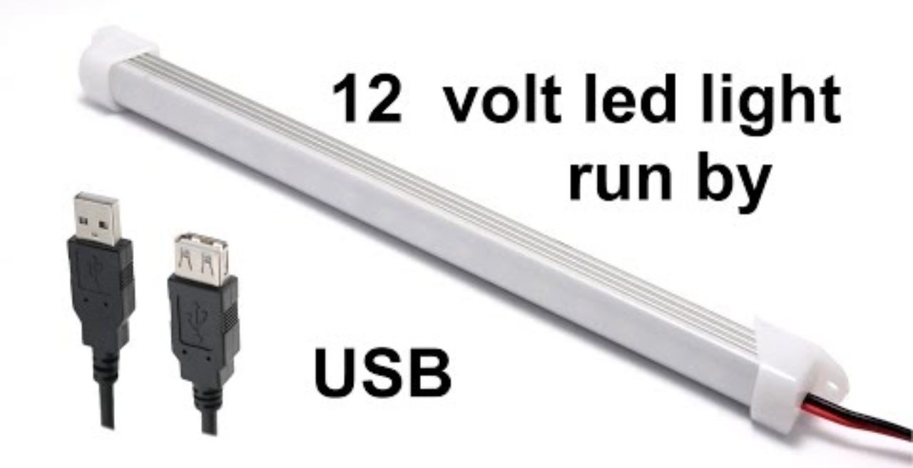 12V LED with USB