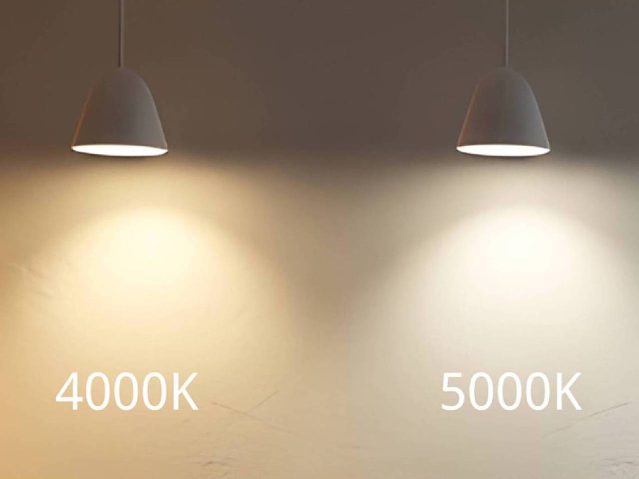 What is the difference between 4000k and 5000k lighting