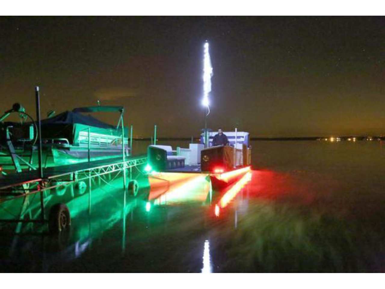 Installing LED strip lights on boat