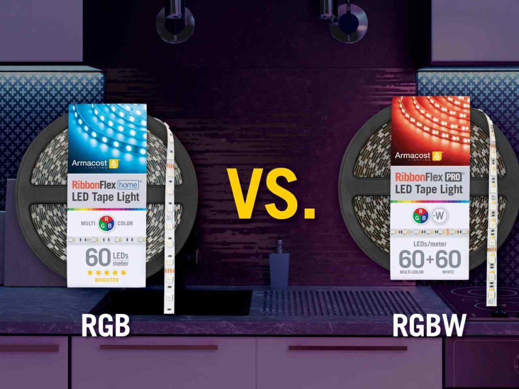 RGB vs RGBW LED Strip Light Knowledge