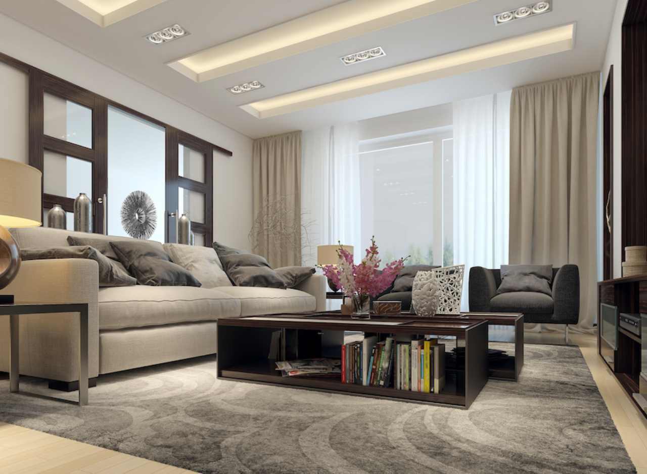 living room LED recessed lighting