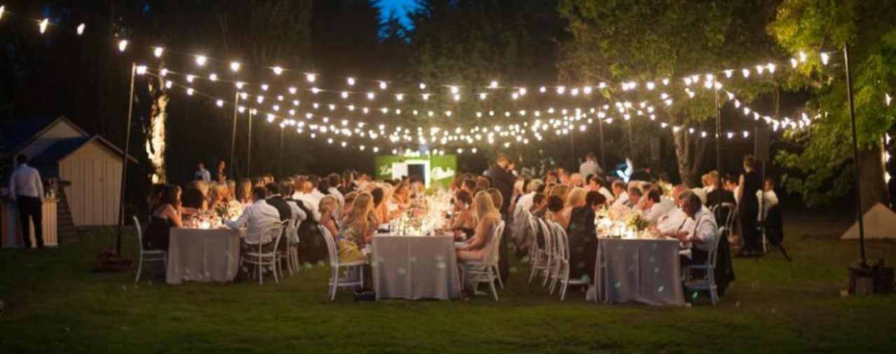 outdoor festoon party lights