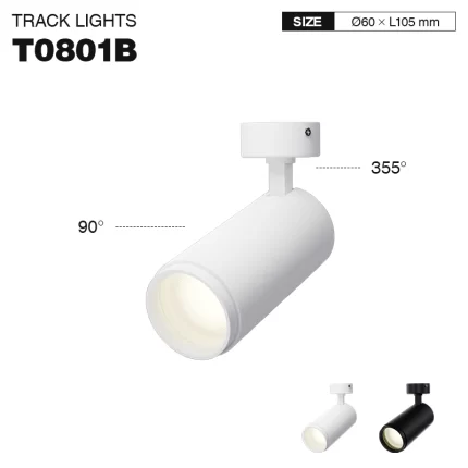 Ceiling Spotlights - White/8W/3000K/560lm/24˚ - Kosoom T0801B-All Products--01