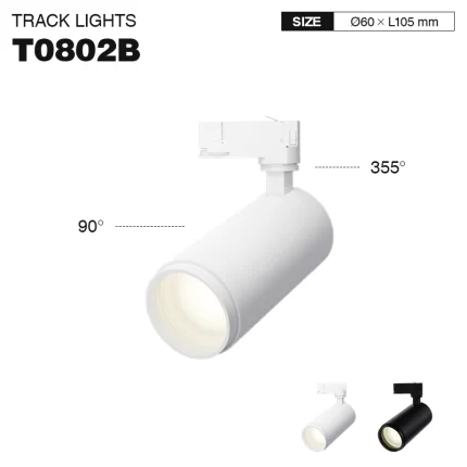 Ceiling Spotlights - White/8W/3000K/560lm/24˚ - Kosoom T0802B-All Products--01