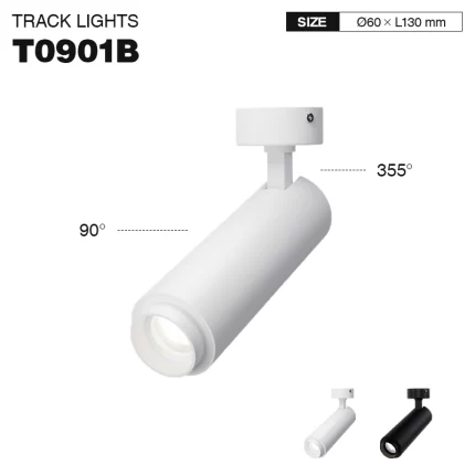 Ceiling Spotlights - White/12W/3000K/900lm/24˚ - Kosoom T0901B-Ceiling Lights--01