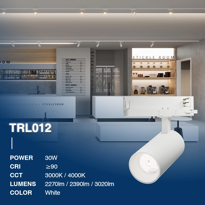 Track Spotlights - White/30W/3000K/2270lm/36˚ - Kosoom T1201B-All Products--02