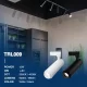 Ceiling Spotlights - Black/12W/4000K/960lm/24˚ - Kosoom T0904N-All Products--02