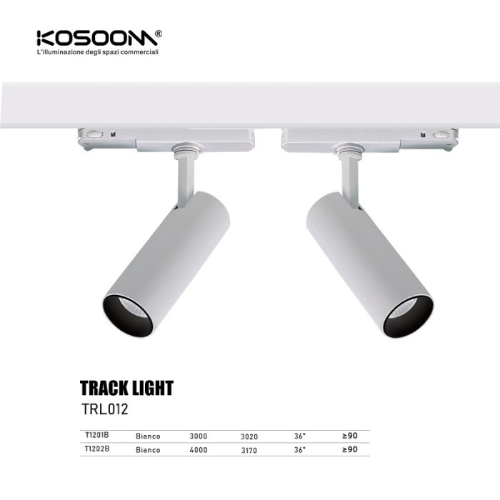 Track Spotlights - White/30W/4000K/2390lm/36˚ - Kosoom T1202B-Track Lighting--04