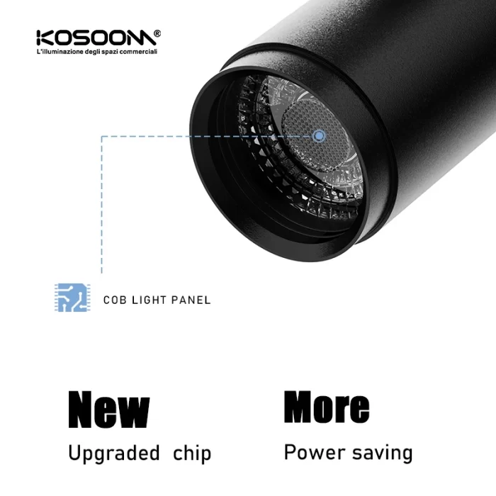 Ceiling Spotlights - Black/12W/3000K/900lm/24˚ - Kosoom T0902N-LED Spotlights--04