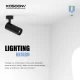 Ceiling Spotlights - White/12W/3000K/900lm/24˚ - Kosoom T0901B-All Products--05