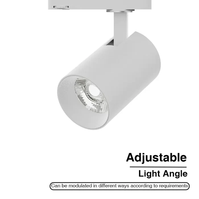 Spotlight track - 20W/4000K/CRI≥80/36˚/White - Kosoom T1501B-Track Lighting--2