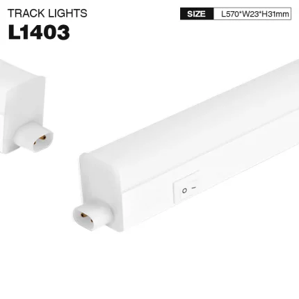 LED Tube Light - White/8W/3000K/680lm/120˚/L570*W23*H31 - Kosoom L1403-LED Tube Light--3