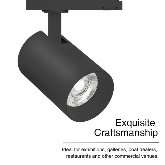 LED Track Light/LED Spotlight - White/30W/4000K/4000lm/36˚ - Kosoom T1507B-Track Lighting--9