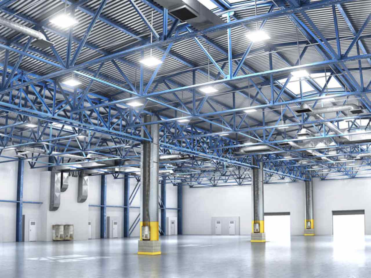 LED warehouse lighting