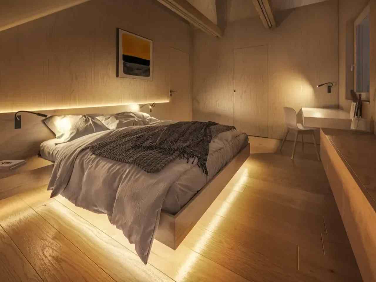 bedroom led lights