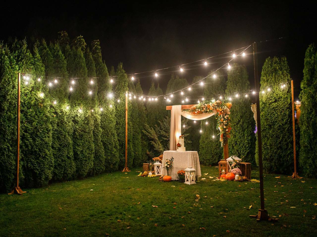 How to Hang Outdoor String Lights