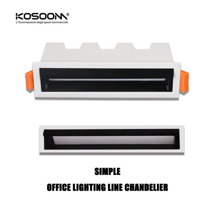 Recessed Spotlights - White/5W/3000K/280lm/20˚ - Kosoom L1101