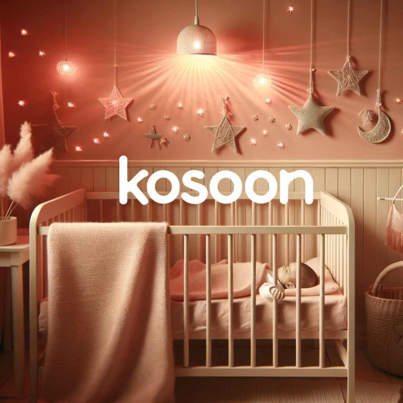 what color night light helps baby sleep