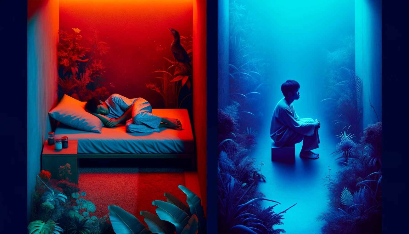 Is Red or Blue Light Better for Sleep