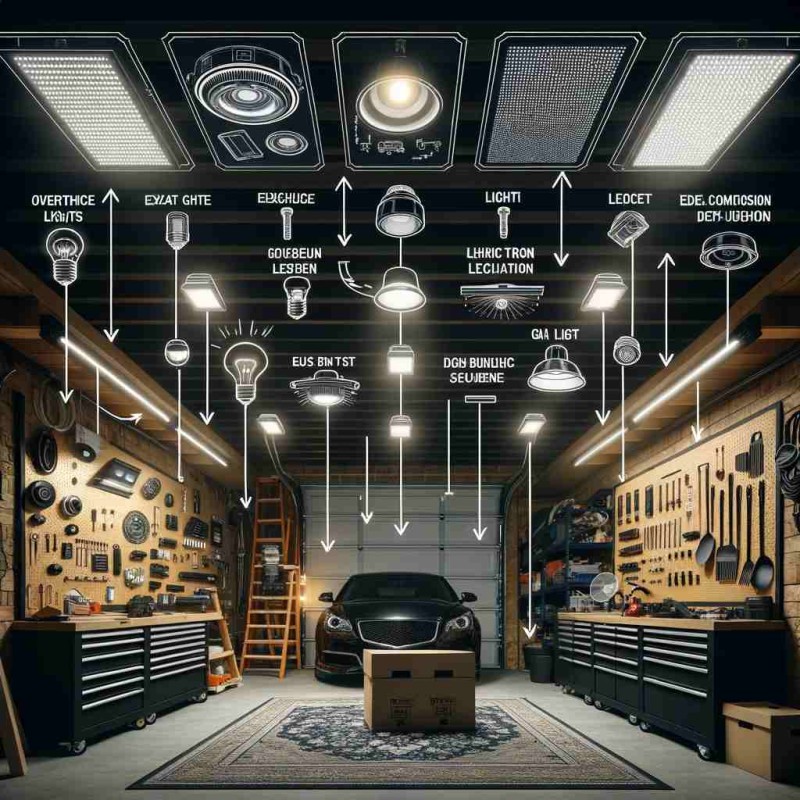 how many lights should i put in my garage