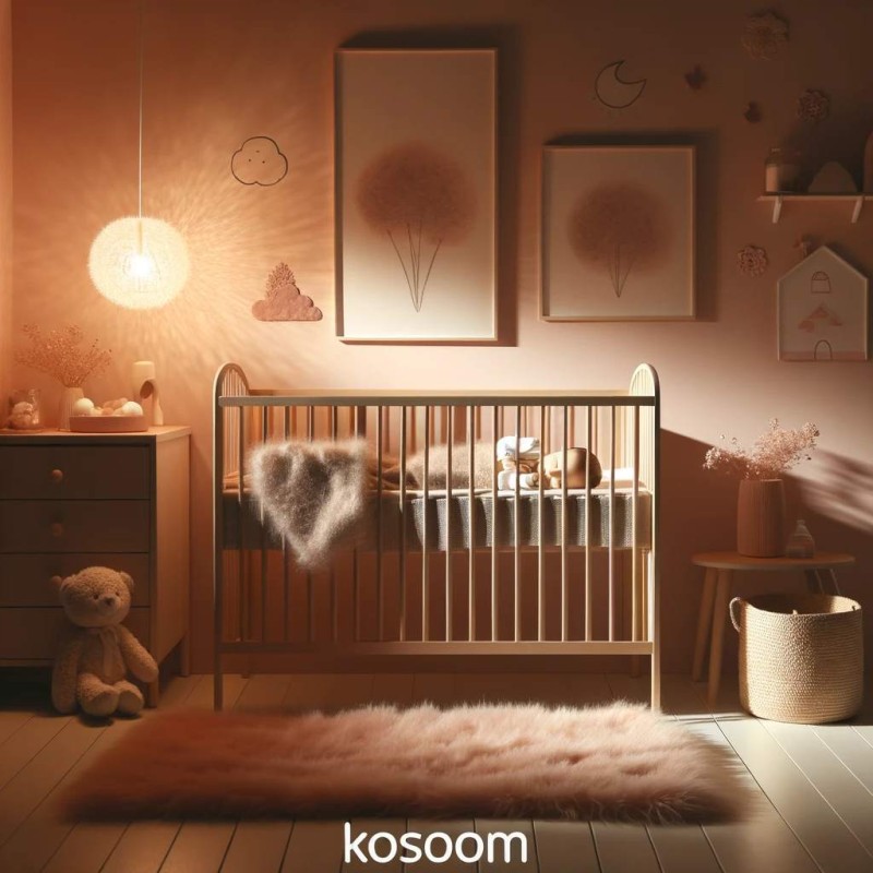 what color night light helps baby sleep