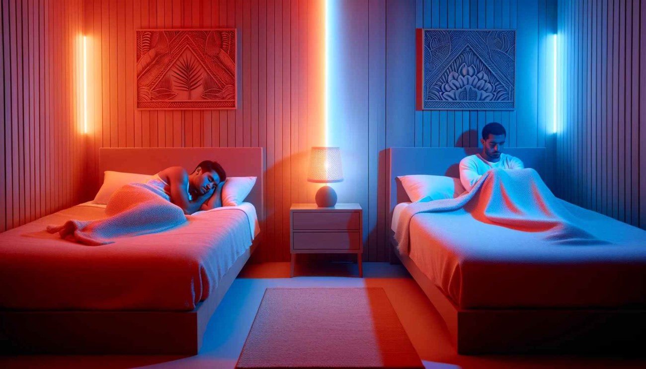 Is Red or Blue Light Better for Sleep