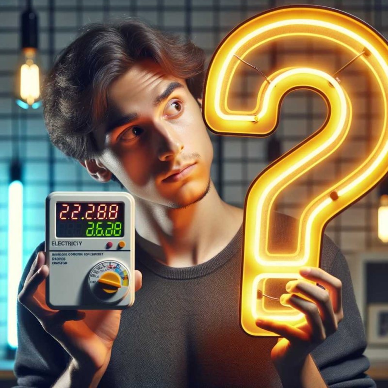 do neon signs use a lot of electricity