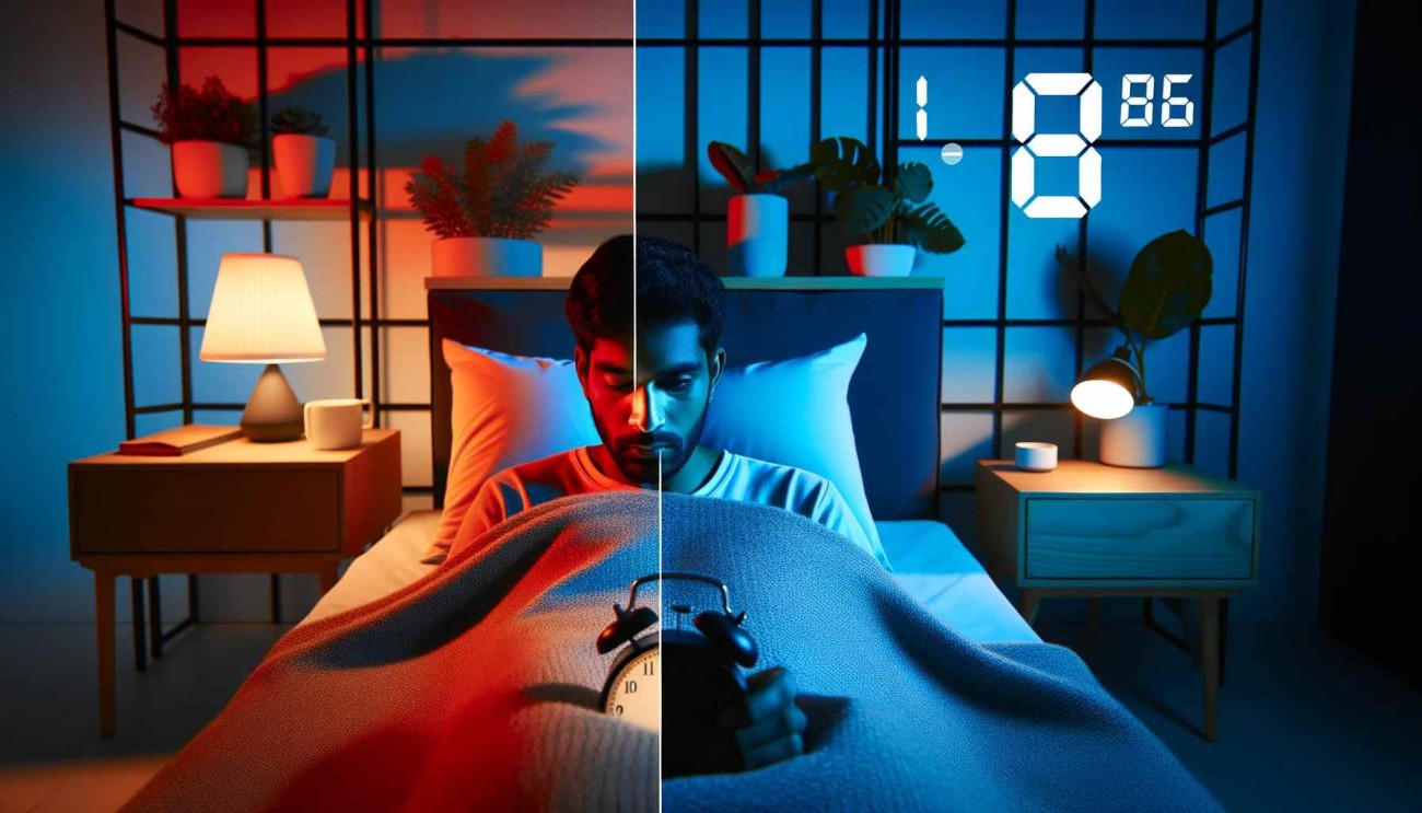 Is Red or Blue Light Better for Sleep