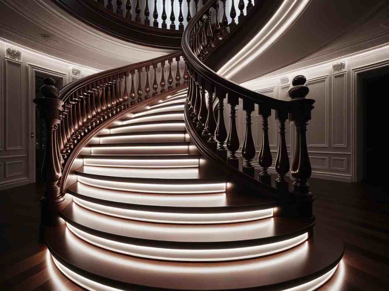 led lights for the stairs