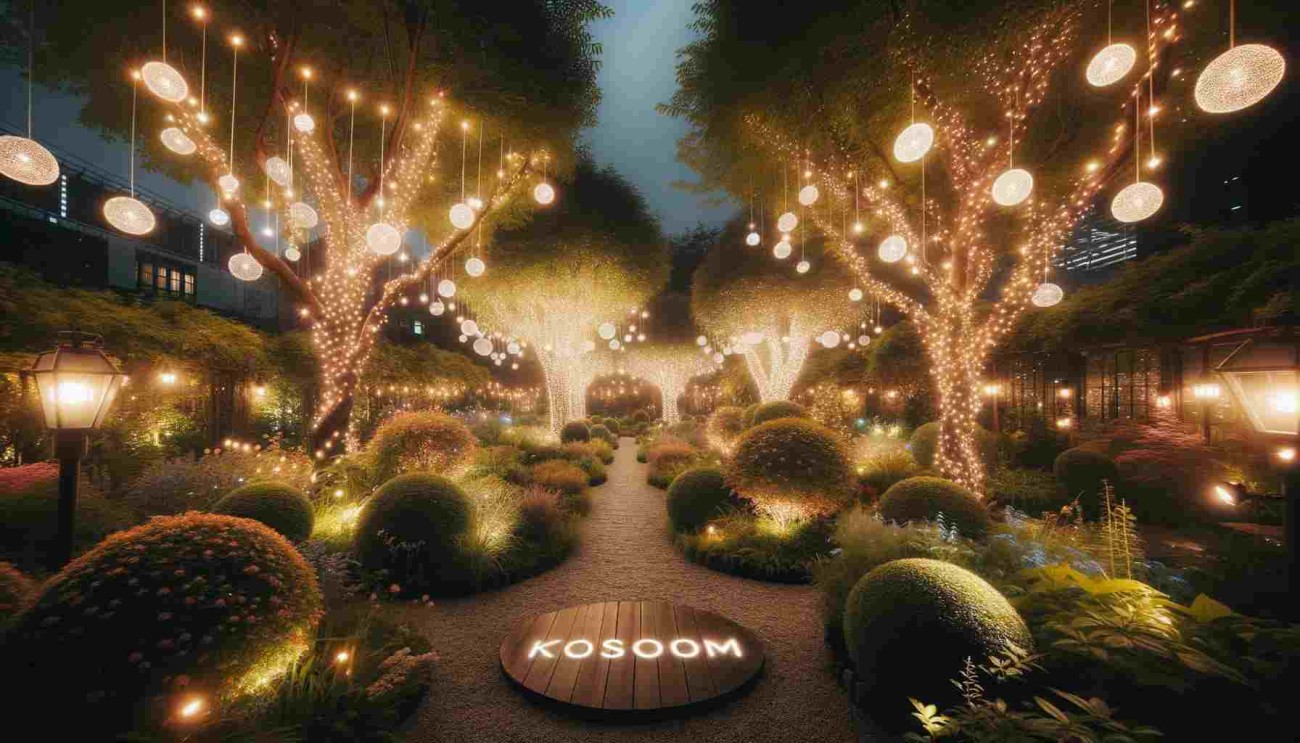 garden fairy lights
