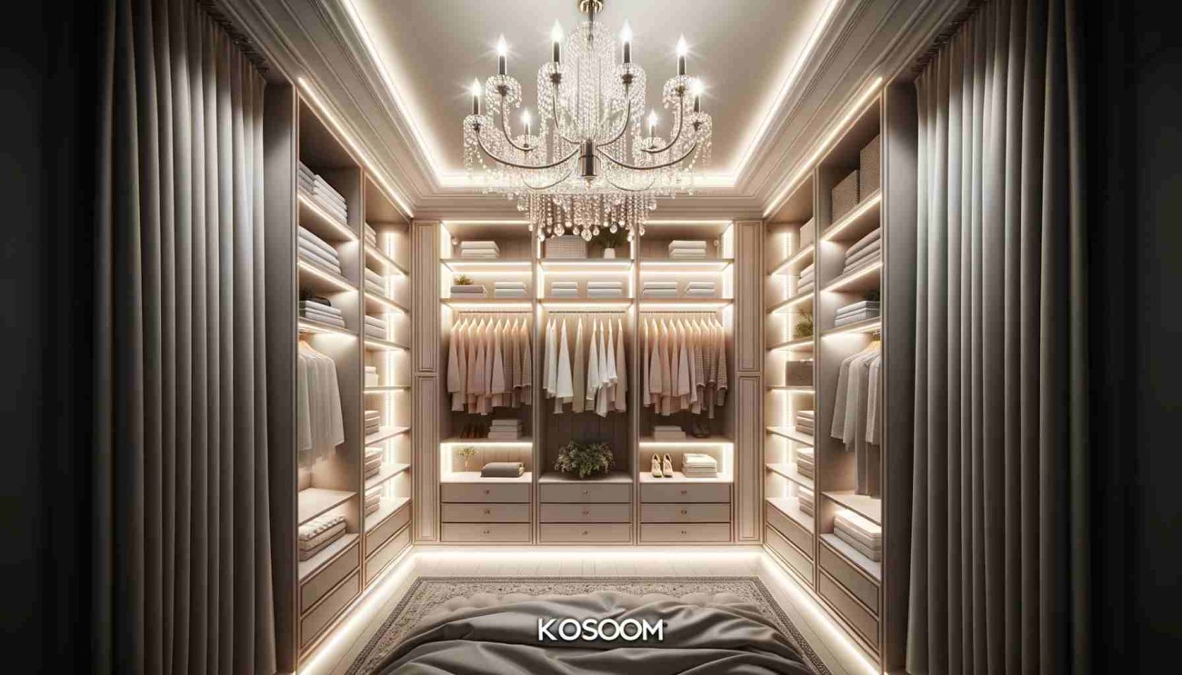 wardrobe lighting ideas