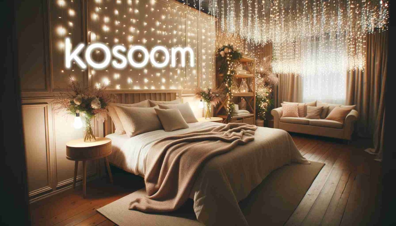 fairy lights bedroom
