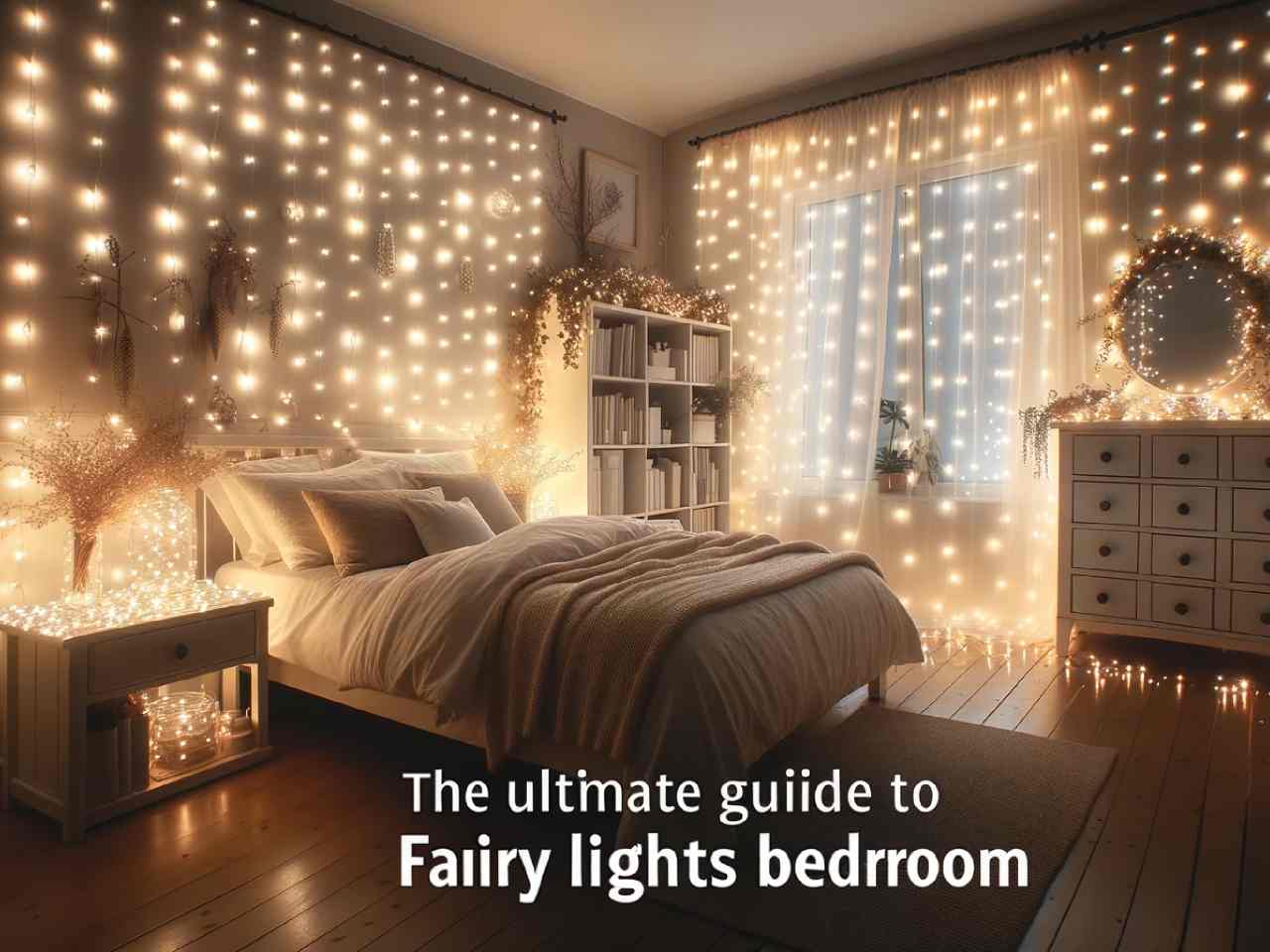 Crazy Fairy Lights Bedroom Hacks! [2023 Checklist]
