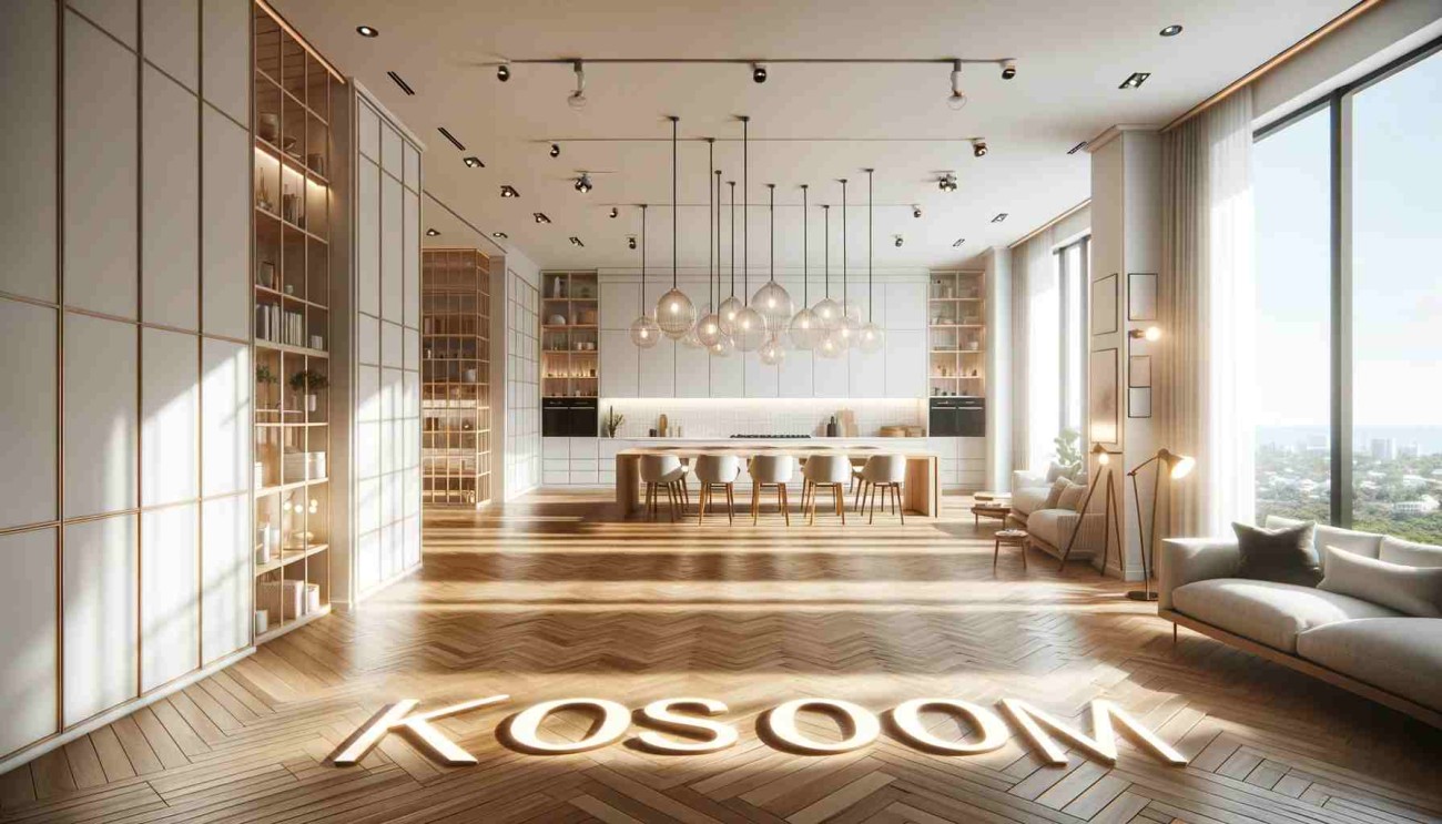 how to light an open plan room