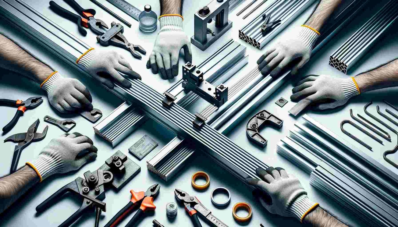 how to bend aluminium profile