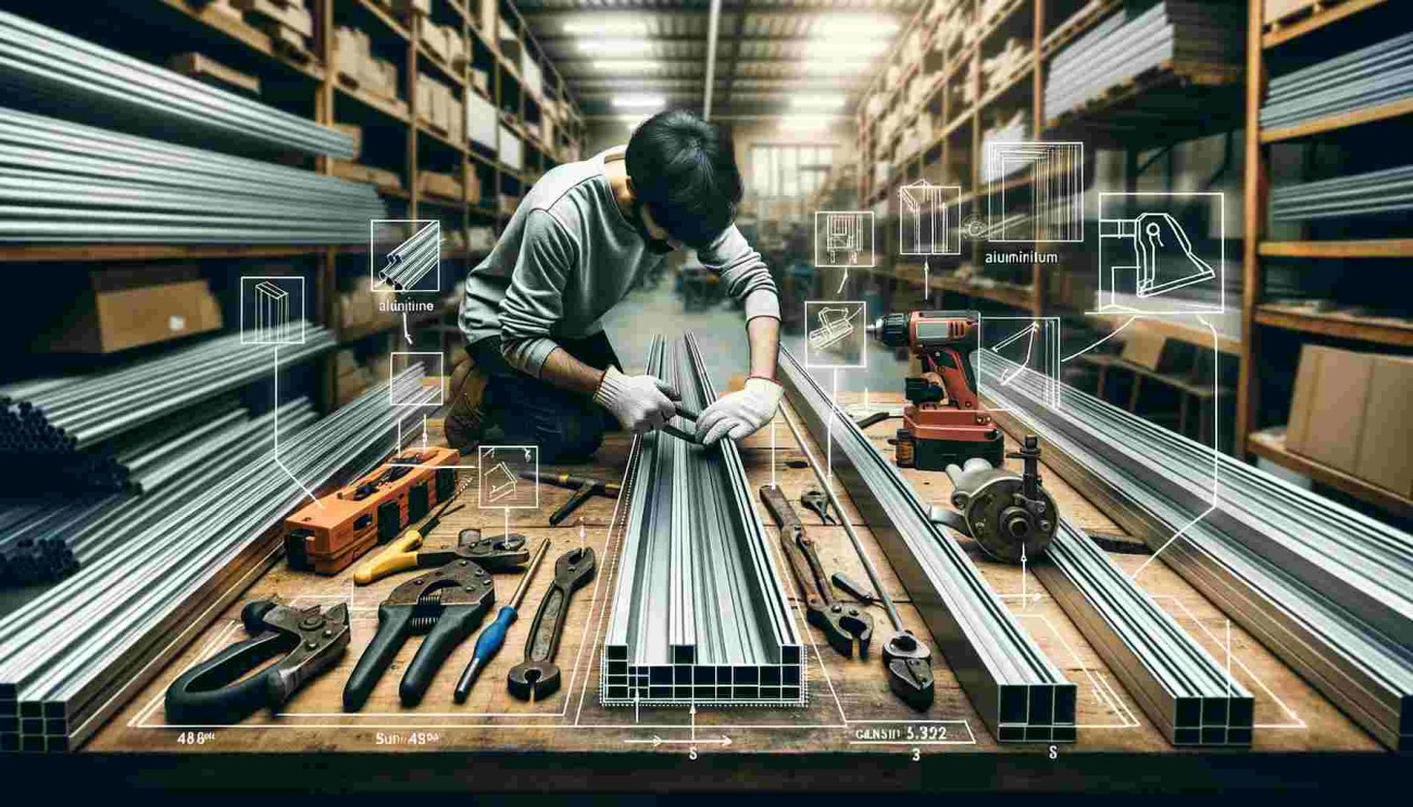 how to bend aluminium profile
